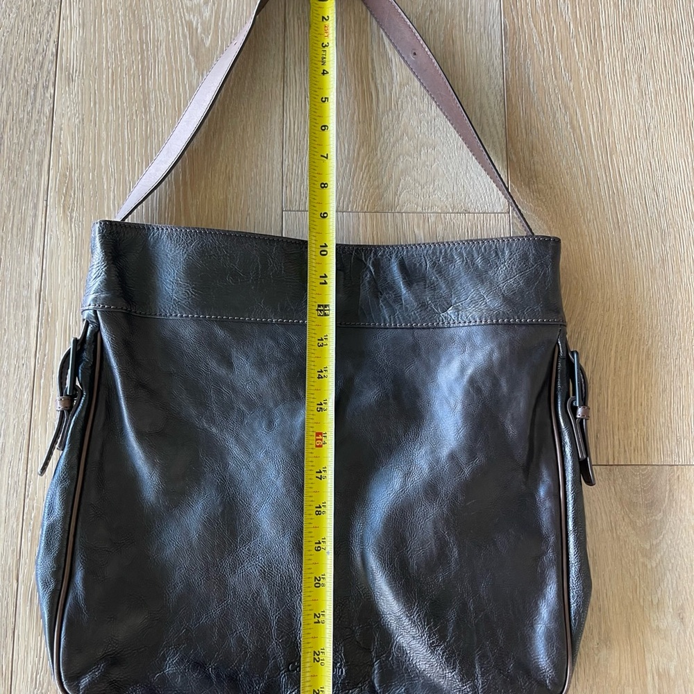 Calvin Klein Brown Leather Bag View 3
